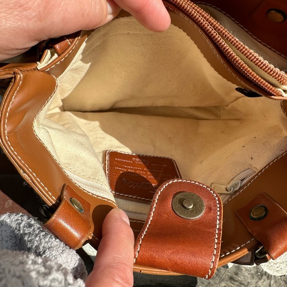 FOSSIL MINI BUCKET WOVEN TOTE - Picture 7 of 9